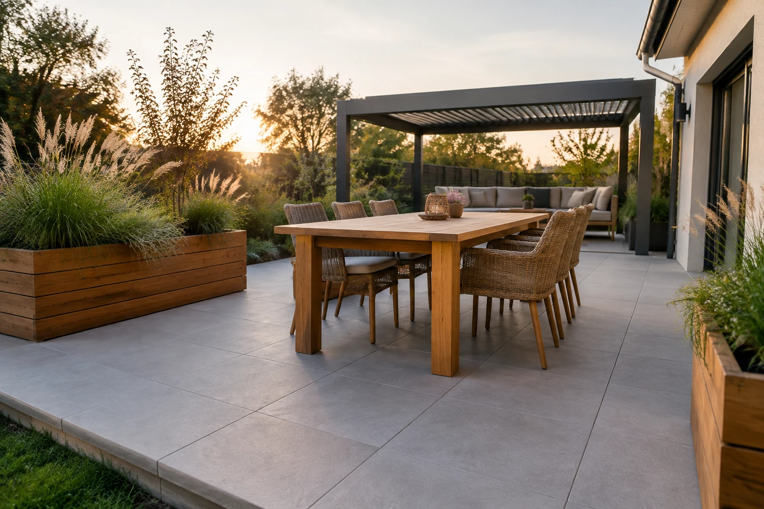 Aménagement terrasse béton : le guide avant de se lancer