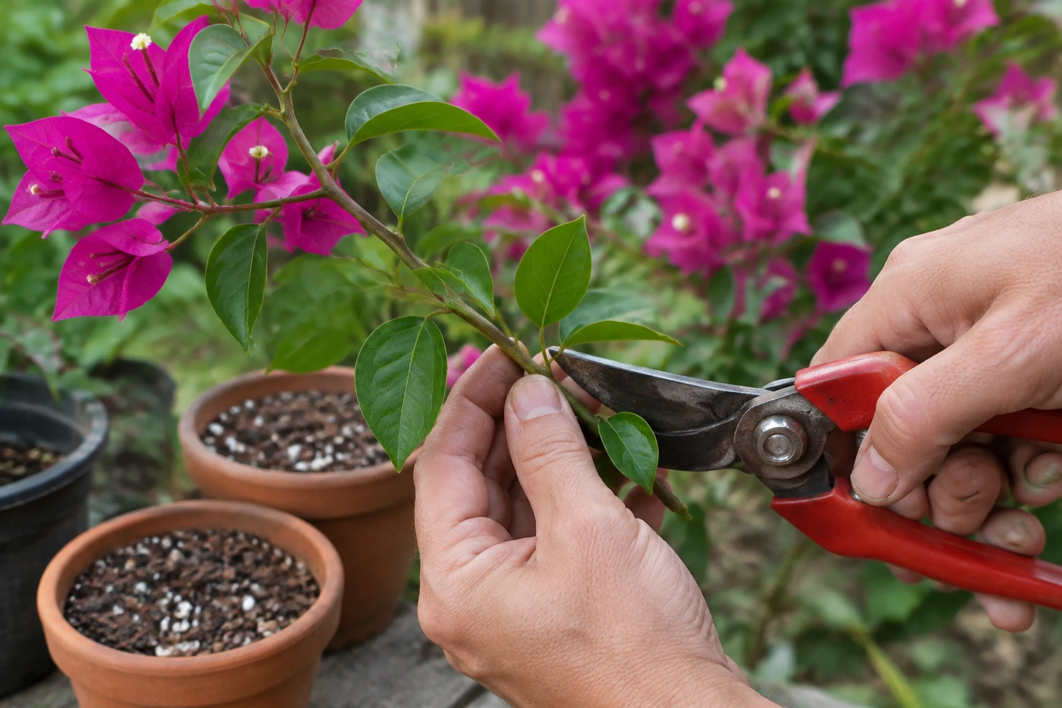 Bouturage du bougainvillier : le guide pas à pas