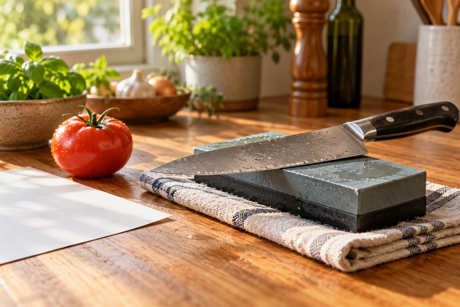 Comment aiguiser un couteau : méthode simple et sans abîmer