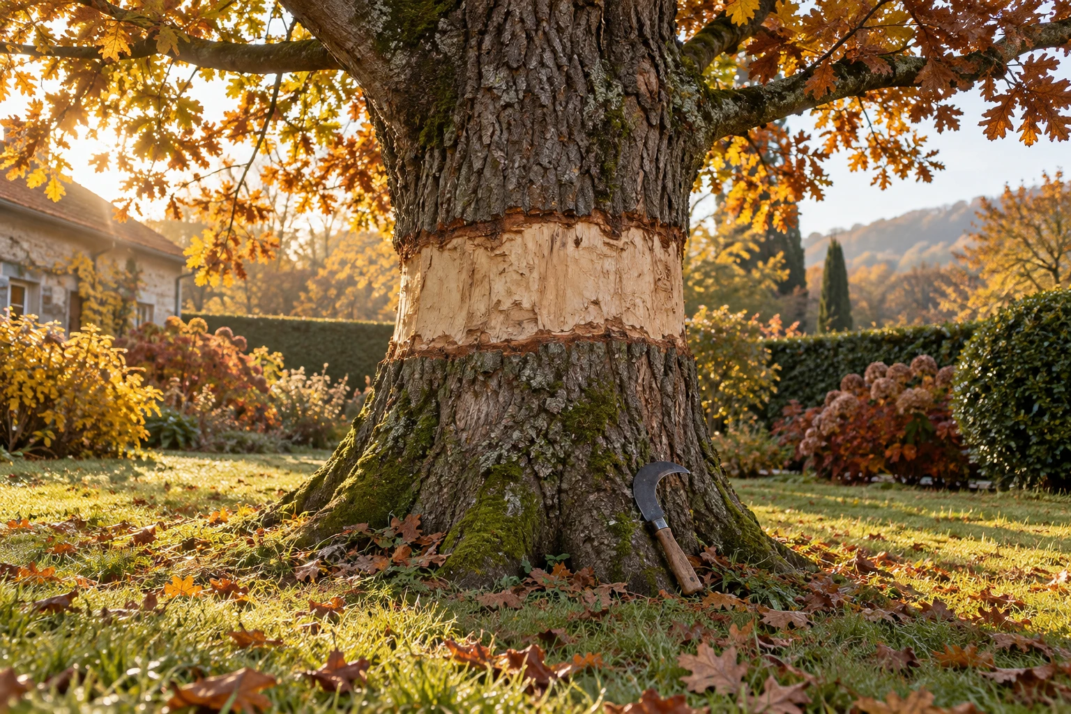 Comment tuer un arbre sans risque légal ni dégât pour le sol